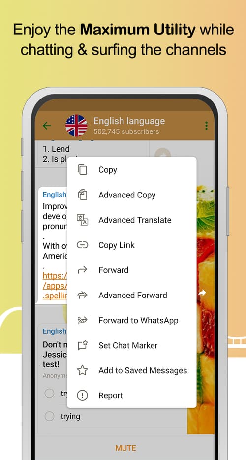 اسکرین شات برنامه تلگرام بدون فیلتر ۴